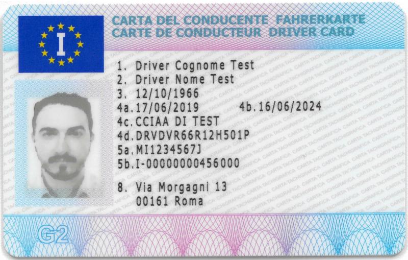Carte tachigrafiche Camera di Commercio di Bologna